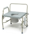 Imperial Collection 3-in-1 Steel Drop Arm Commode