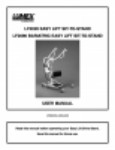 User Manual-LF2020 Easy Lift Sit-TO-Stand