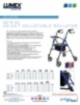 Product Sheet - Height Adjustable Rollator