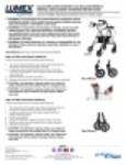 Replacing Rollator Wheels Guid - Height Adjustable Rollator