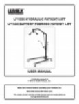 User Manual - LF1030 - LF1040-Hydraulic Lift