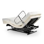 Back Angle with rail, head and foot elevated