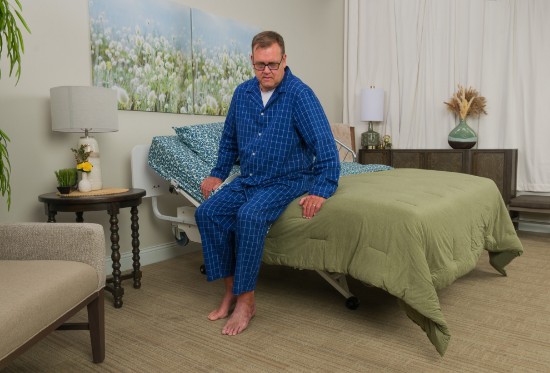 Transfer Master. Night Rider Bariatric Hospital Bed