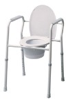 Silver Collection 3-in-1 Steel Commode