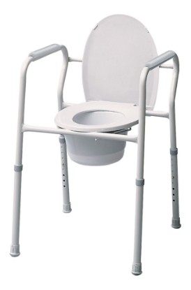 Picture of Silver Collection 3-in-1 Steel Commode